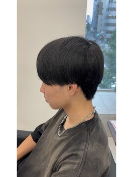 エクシア 名古屋店(EXCIA) 曲がる縮毛矯正で作るセンターパート