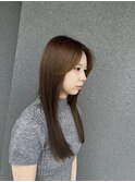 ブリーチなしオリーブベージュ