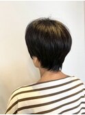 丸みシルエットショート