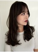 ハイライトバレイヤージュダブルカラーケアブリーチ20代30代