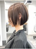 ショートボブ　ショートヘア