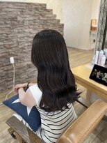 ヘア カンパニー トワ 千葉店(TOWA)&nbsp;千葉/千葉駅/ダブルカラー/オリーブグレー/黒髪/ヘッドスパ