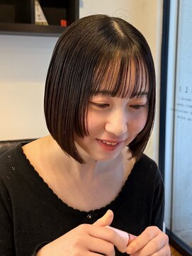 カイラ(KAILA) ぷつっとボブ/顔周りカット :樋口