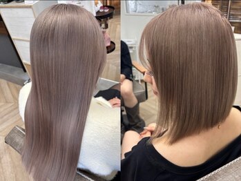 be flotの写真/自然なグレイカラーで白髪カバーも美しく。髪質改善とダメージレスな施術で、あなたの理想を叶えます！