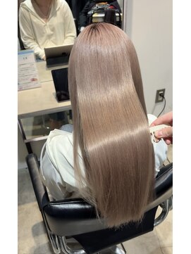 スイ 松戸(SUI) ミルクティーカラー/ハイトーンカラー/髪質改善/ケアブリーチ