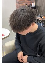 ムード オオサカ(MOOD OSAKA)&nbsp;縦落ちソフトツイスト/マッシュ/社会人/学生