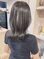 キャアリー(Caary) 福山美容室caaryグレージュレイヤーミディ髪質改善30代40代50代