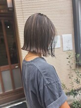 エヌヨンブンノイチ 茅ヶ崎(n1/4) 30代40代50代60代小顔ショートボブ似合わせカット前髪なし白髪