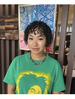 ライムキー(Lime Cay)&nbsp;ショートスパイラルパーマ