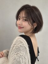 ワゴンバイアフロート(Wagon by afloat) 池袋20代30代|シースルーバング丸みショート髪質改善カラー