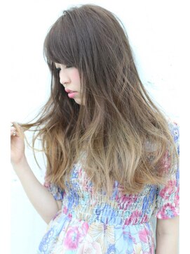 ブルーフェーセス 表参道(blue faces) 『bluefaces』外国人風アッシュグレイ系ナチュラルグラデカラー