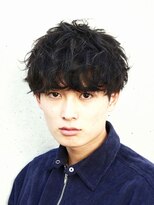 フィフス(fifth) ツイストスパイラルツーブロック メンズパーマメンズカット