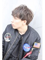 ブークル(boucle)&nbsp;外国人風グレーマットクラウドマッシュ