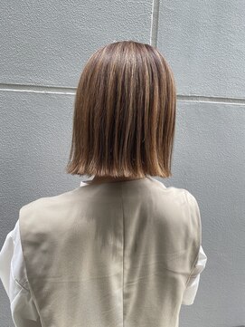 はんなり 行徳 ハイライト×ワンレングス