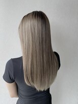 ラフ バイ マグ 南松本(R.A.F. by Mag)&nbsp;【R.A.F】大人可愛い外国人風　グレージュ