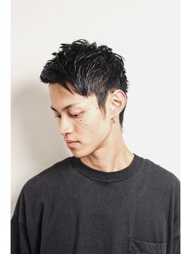 モリゲン フェローシップ レグ(MORIGEN fellowship REGU) サイドパートかき上げソフトフェードカット1001