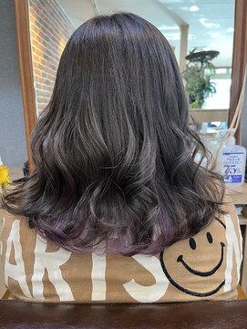 シーバイシオン(Sea by sion) インナーカラーパープル/ツートーンカラー/20代/30代/40代/50代