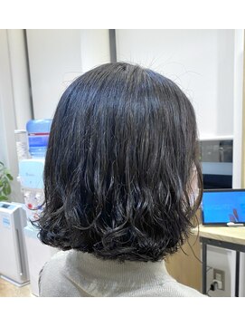 アピッシュ(apish 並木通り) ムースを揉み込むだけ!ボブパーマ