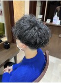 【GROOMER/S 佐藤】 波巻きスパイラルパーマ スペインカール