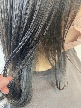 シャンプーボーイエイムス(SHAMPOO BOY aims) インナーカラー　グレー