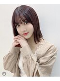 ベージュ/ハイトーン/レイヤー/ボブ/韓国/髪質改善/透明感/立川