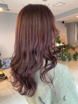 グラム 岡崎南店(gram)&nbsp;ピンクベージュ＿波巻き＿ケアブリーチ＿髪質改善＿100