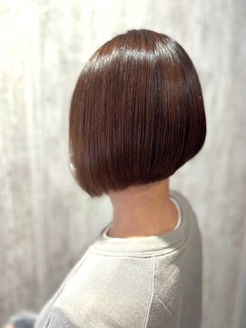 テトテ 門戸厄神店(tetote) 【tetote村山サロンスタイル】前下がりボブスタイル