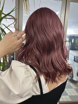 ヴィフ 大船(VIF)&nbsp;ハイトーンカラー/ツヤ髪スタイル/透明感カラー/ピンク