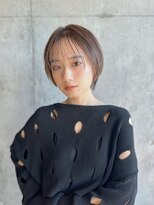 ラフィス ヘアーピュール 梅田茶屋町店(La fith hair pur)&nbsp;【La fith】ハンサムショート×シースルーバング