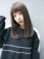 ルティア(Lutia) ナチュラル縮毛矯正 レイヤースタイル