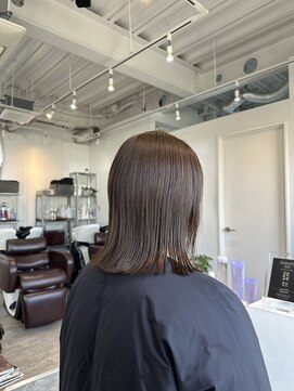 ロカ 表参道(loka) シアーカラー[表参道/髪質改善/ハイライト/インナーカラー]