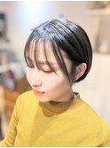 シースルーバングショート