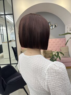 サンド 大阪梅田(sand) レイヤーカット/ウェットヘア/縮毛矯正/ニュアンスパーマ