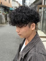 スウェル 柏店(Swell)&nbsp;#ベリーショート#ダークアッシュ#ニュアンスパーマ#韓国マッシュ