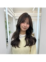 ログ オモテサンドウ(L.O.G OMOTESANDO) 韓国風ロングヘア