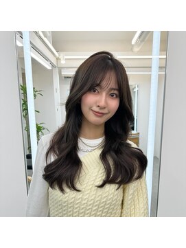 ログ オモテサンドウ(L.O.G OMOTESANDO) 韓国風ロングヘア