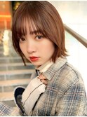 20代30代40代ナチュラルボブ顔周りボブ大人ショートボブ顔周り