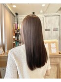 髪質改善/横須賀髪質改善/美髪/ブリーチなしカラー/縮毛矯正