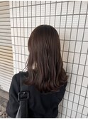 ブラウンベージュ ベージュ アッシュベージュ ミディアム