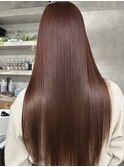 レイヤーボブハイライトブリーチレイヤーハイトーングレージュ