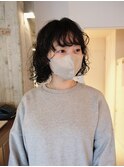 ボブパーマ/ミディアムパーマ/デジタルパーマ/名古屋パーマ前髪