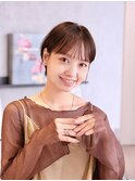 ■大人ガーリー/透けバング/耳かけ/マッシュショート/鎌倉4-2
