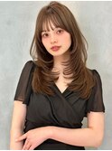 たっぷりエアリー感を演出！トレンドレイヤー！