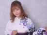 【卒業式】袴/着付け(持込)+ヘアセット+フルメイク￥14,000/八重洲ヘアセット