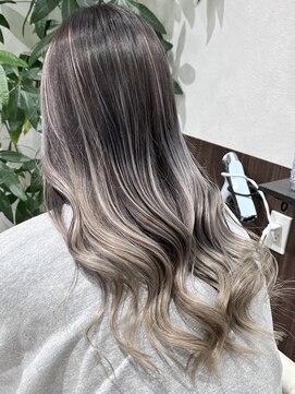 ベルヘアーデザイン 堺東(Belle hair Design) シャドールーツ韓国風外国人風堺東イルミナカラー20代30代40代