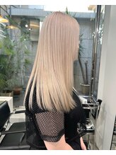 ネンドヘアー(nendo_hair) ホワイトブロンド