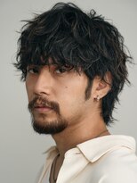 フィフス 天神大名(fifth) 天神大名今泉シャドウパーマメンズカットラウンドマッシュ30代
