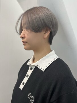 プロス(Pros) シルバーベージュ/マニッシュショート/メンズライク