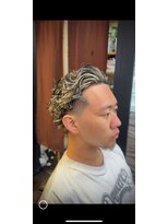 スマイルヘアー 荻窪店(Smile hair)&nbsp;スキンフェード＆メッシュカラー＆パーマ