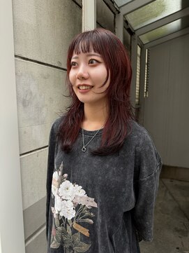 ブランコ 名古屋栄(BLANCO) [nina]ボルドー×裾カラー